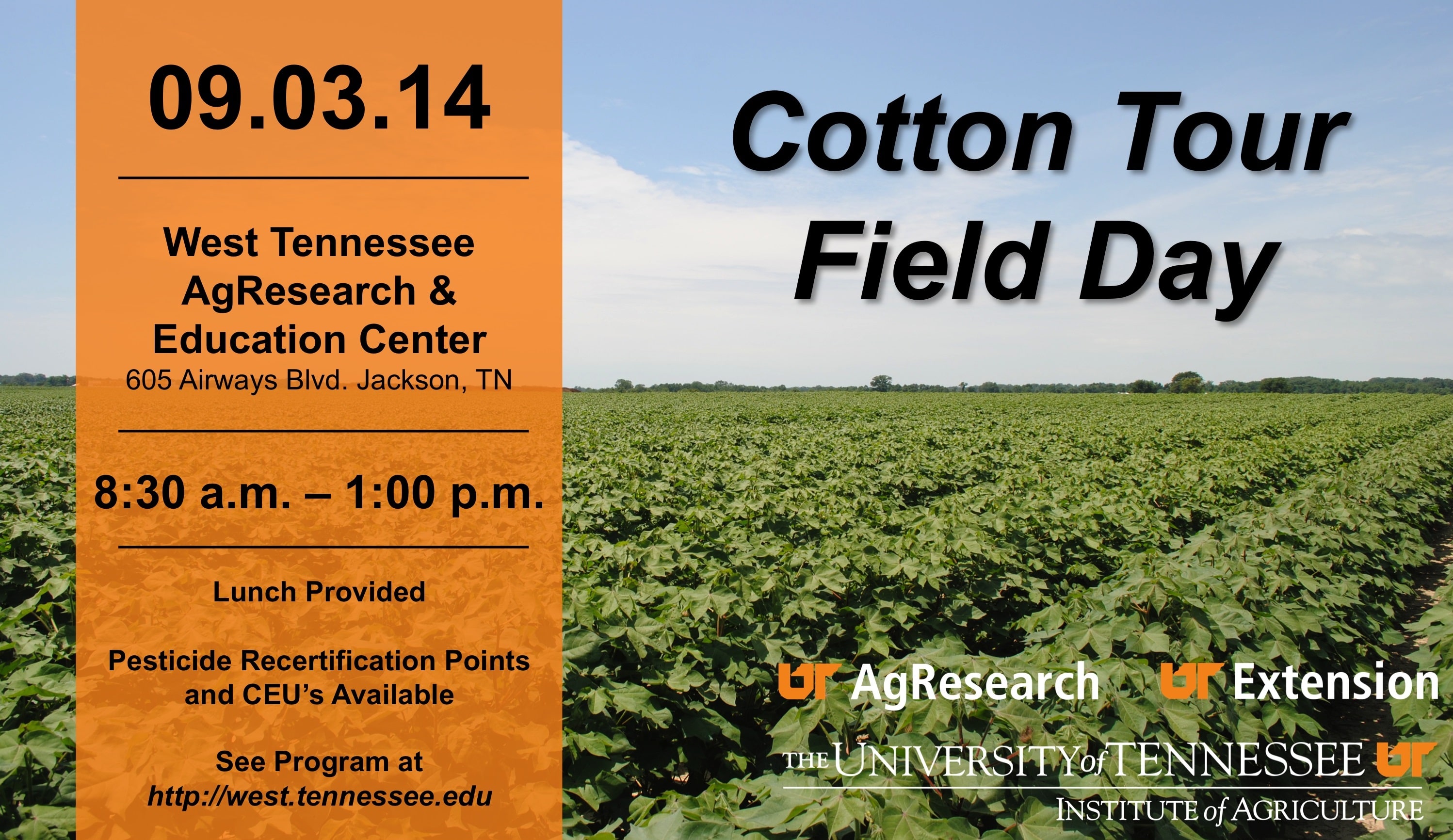 2014_cottontour - UT Crops News