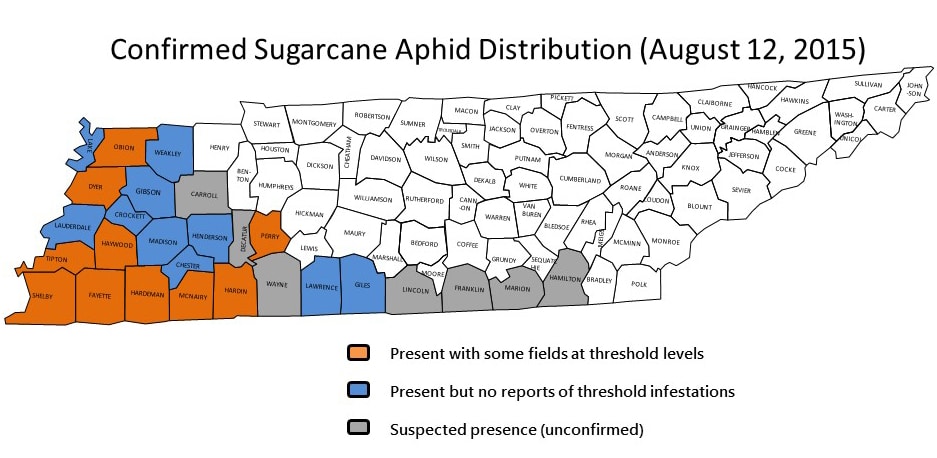 SCA Distribution Map 2015