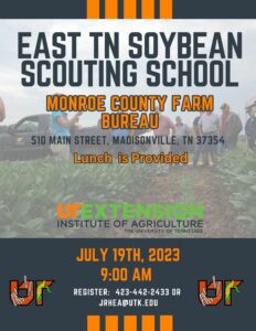 East Tennessee Soybean Scout School