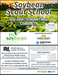 2024 Franklin County Soybean Scout School 