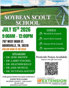 McNairy County Soybean Scout School